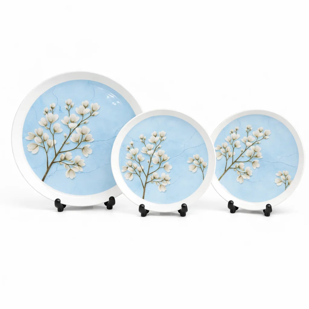 Printed Melamine Goal Thaal in 3 Sizes