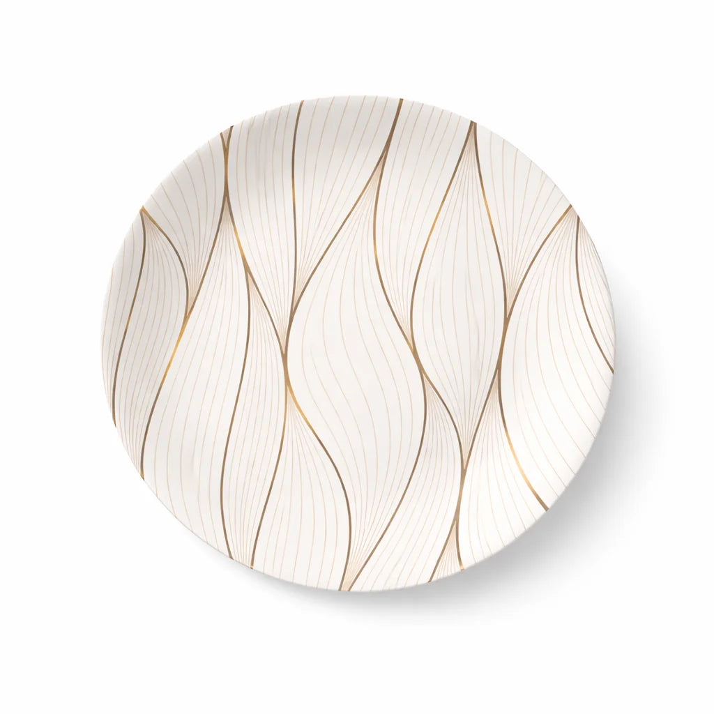 Sea Shell Double Glazed Melamine Plate
