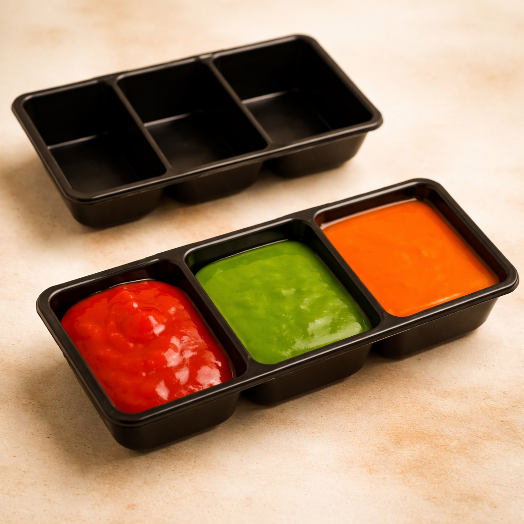 Melamine Dip Sauce Divider (1 Piece)