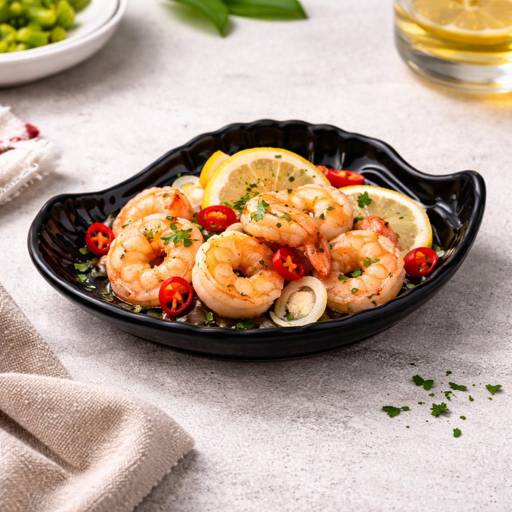 Melamine Leaf Platter (1 Piece)