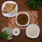 Melamine KBFQ White Dinnerset
