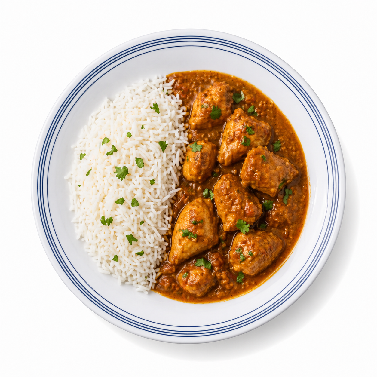 Twin Line Double Glazed Melamine Plate