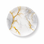 Grey Root Double Glazed Melamine Plate