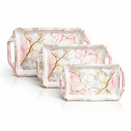 Printed Melamine Serving Trays in 3 Sizes