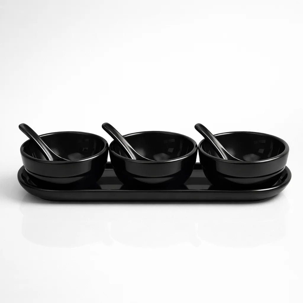 Tulip Melamine 7 Pcs Soup Set With Box