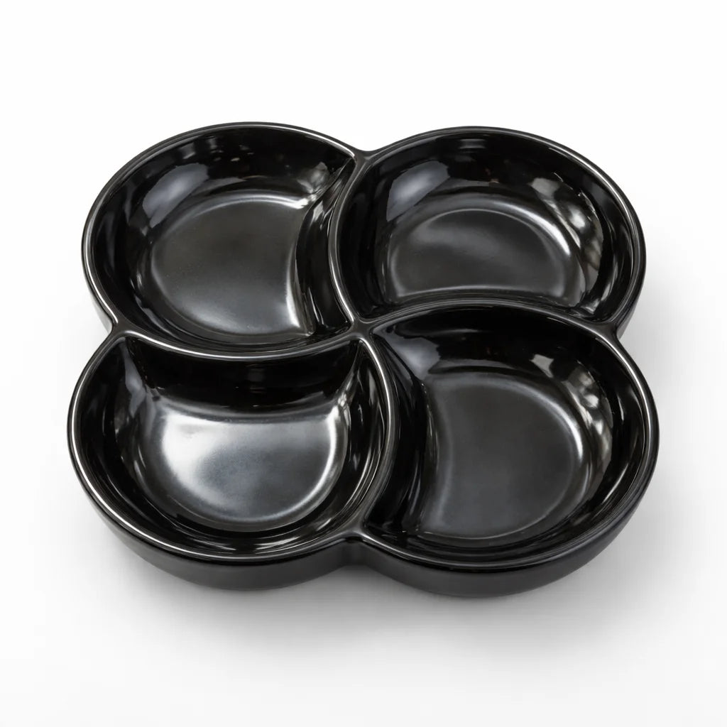 Melamine Topping 4 Section Platter (1 Piece)