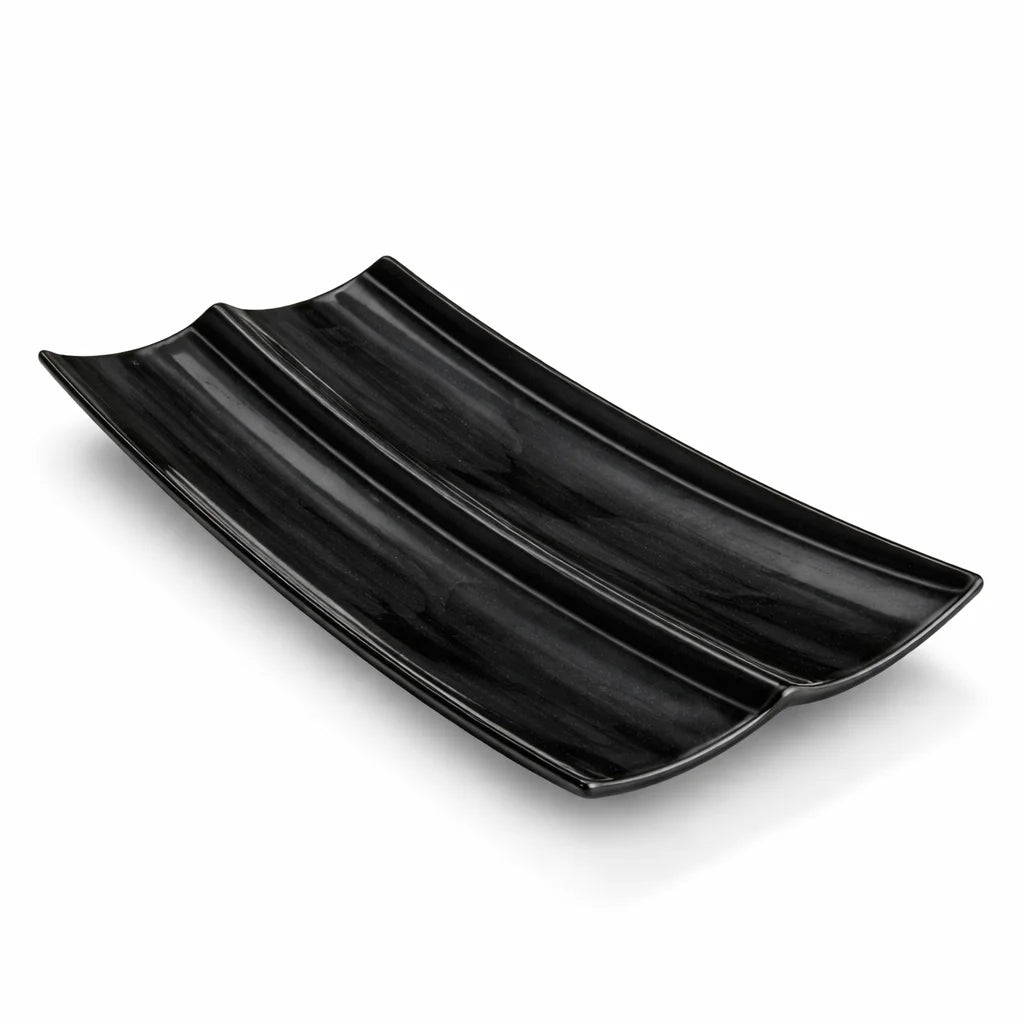 Double Kabab Melamine Tray (1 Piece)