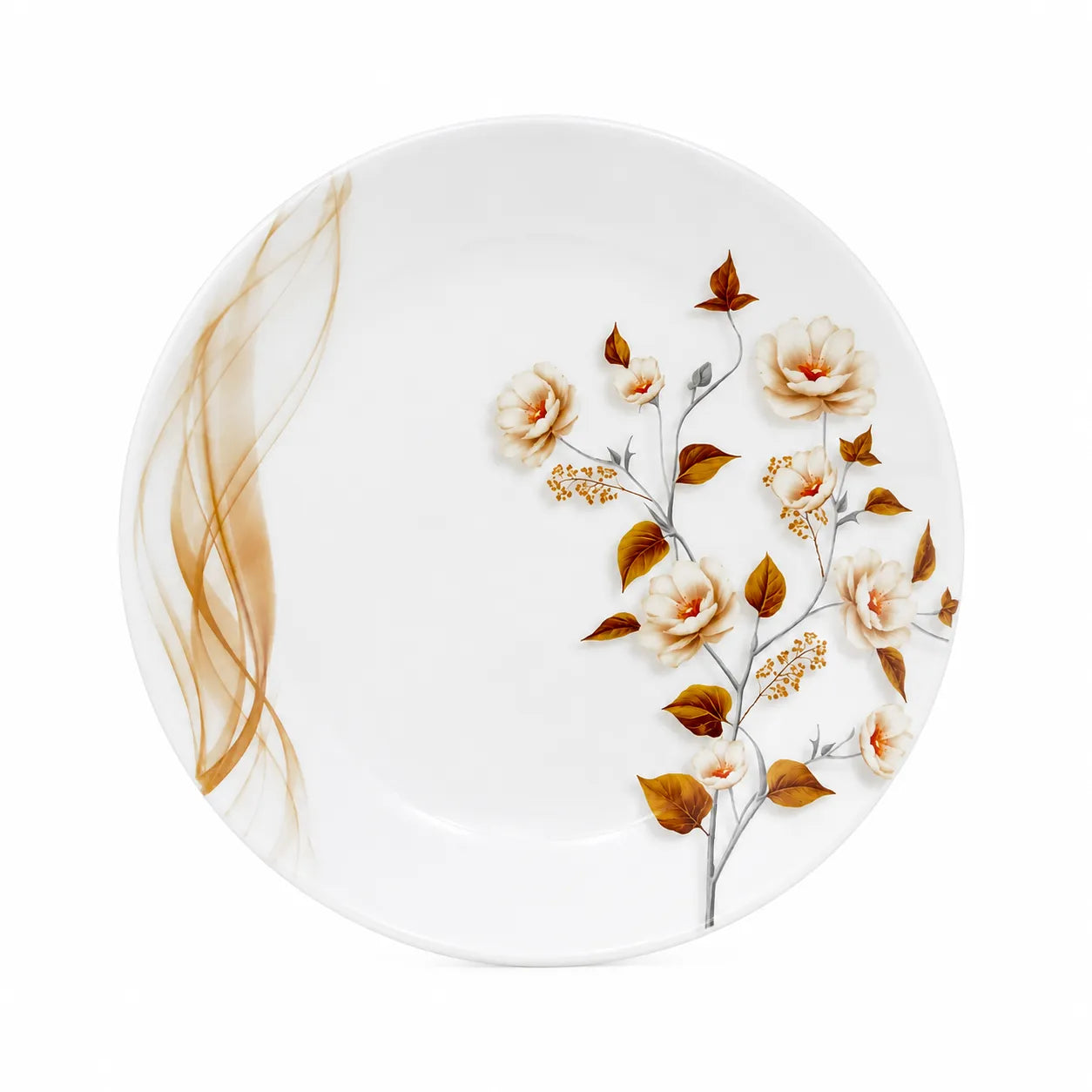Melamine Vigo Print Double Glaze Plates