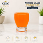Acrylic Glass Double Color - 260 ML