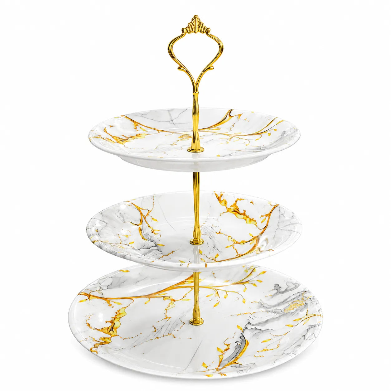 Melamine 3-Tier Cake Set