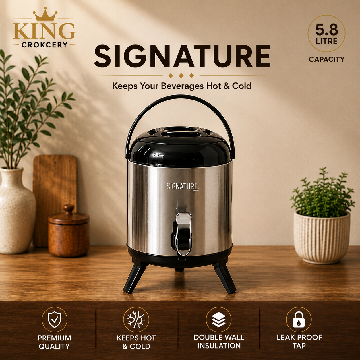 Signature Cooler 5.8 Liter