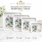 Vista Printed Melamine Serving Tray 4 Sizes