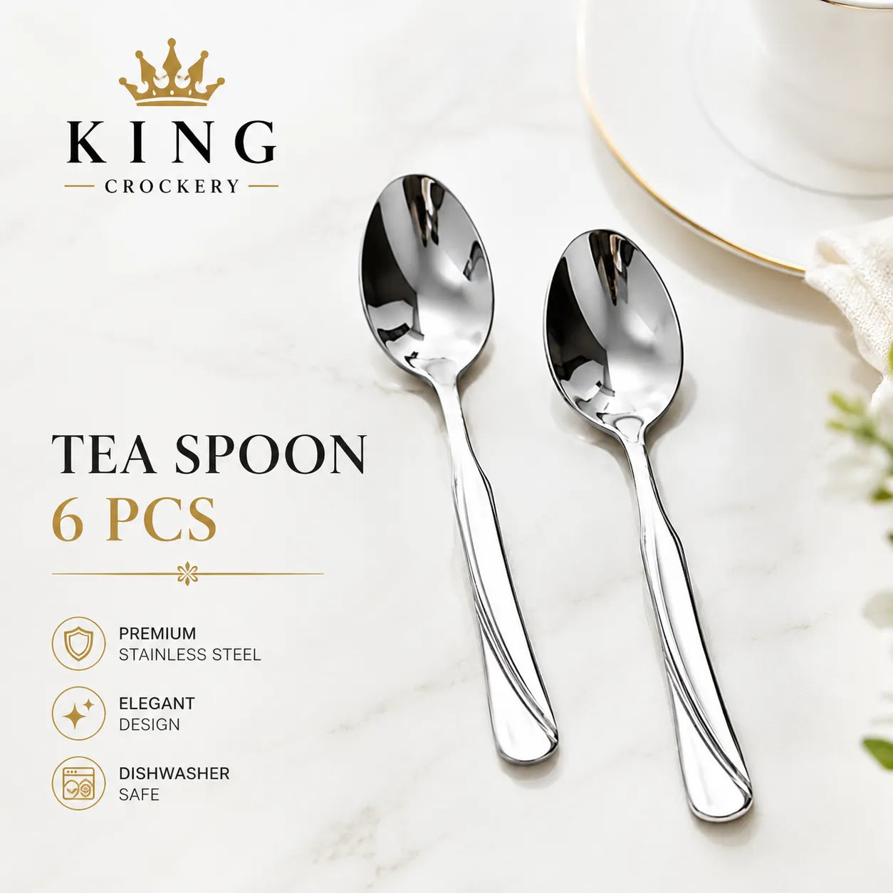 11 No Loose Stainless Steel Cutlery – 14 Gauge