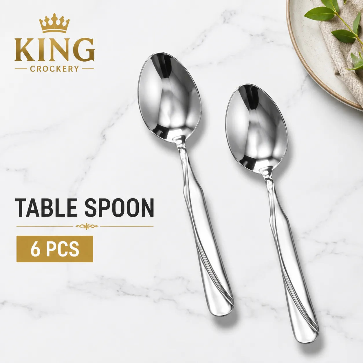 11 No Loose Stainless Steel Cutlery – 14 Gauge