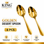 Pioneer Golden Loose Stainless Steel Cutlery - 14 Gauge