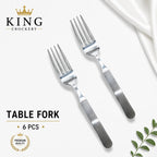 8 No Loose Stainless Steel Cutlery - 14 Gauge