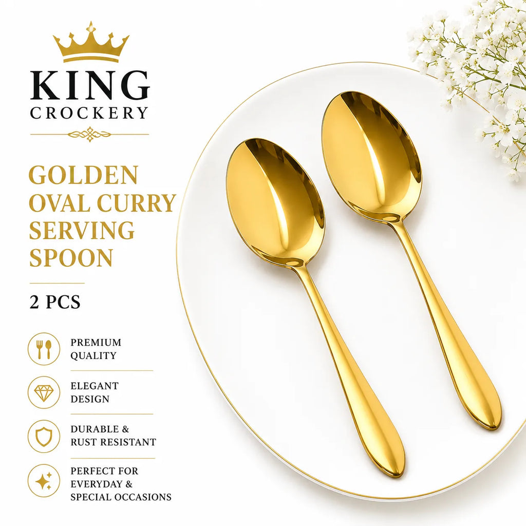 Pioneer Golden Loose Stainless Steel Cutlery - 14 Gauge