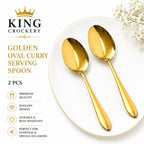 Pioneer Golden Loose Stainless Steel Cutlery - 14 Gauge
