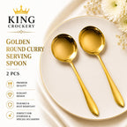 Pioneer Golden Loose Stainless Steel Cutlery - 14 Gauge