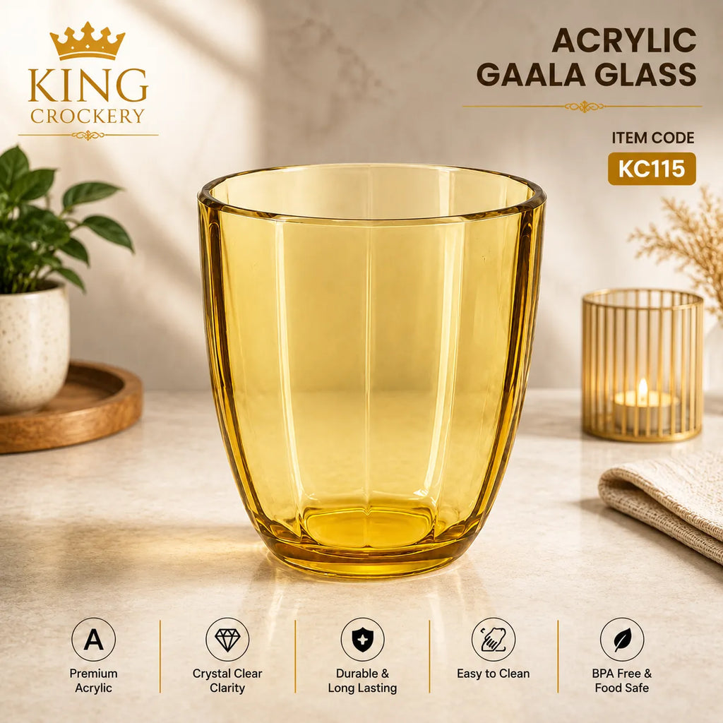 Acrylic Gala Glass - 280 ml