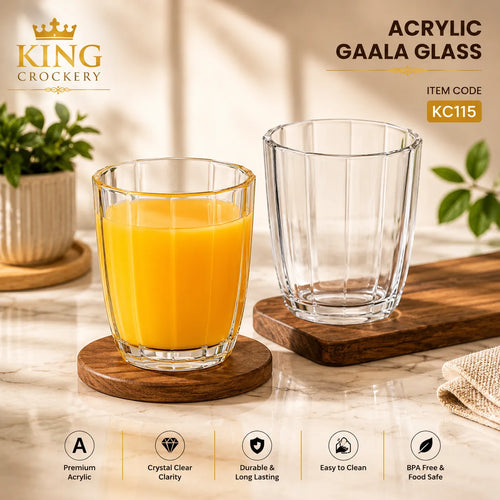 Acrylic Gala Glass - 280 ml