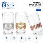 Acrylic Loop Glass - 280 ml