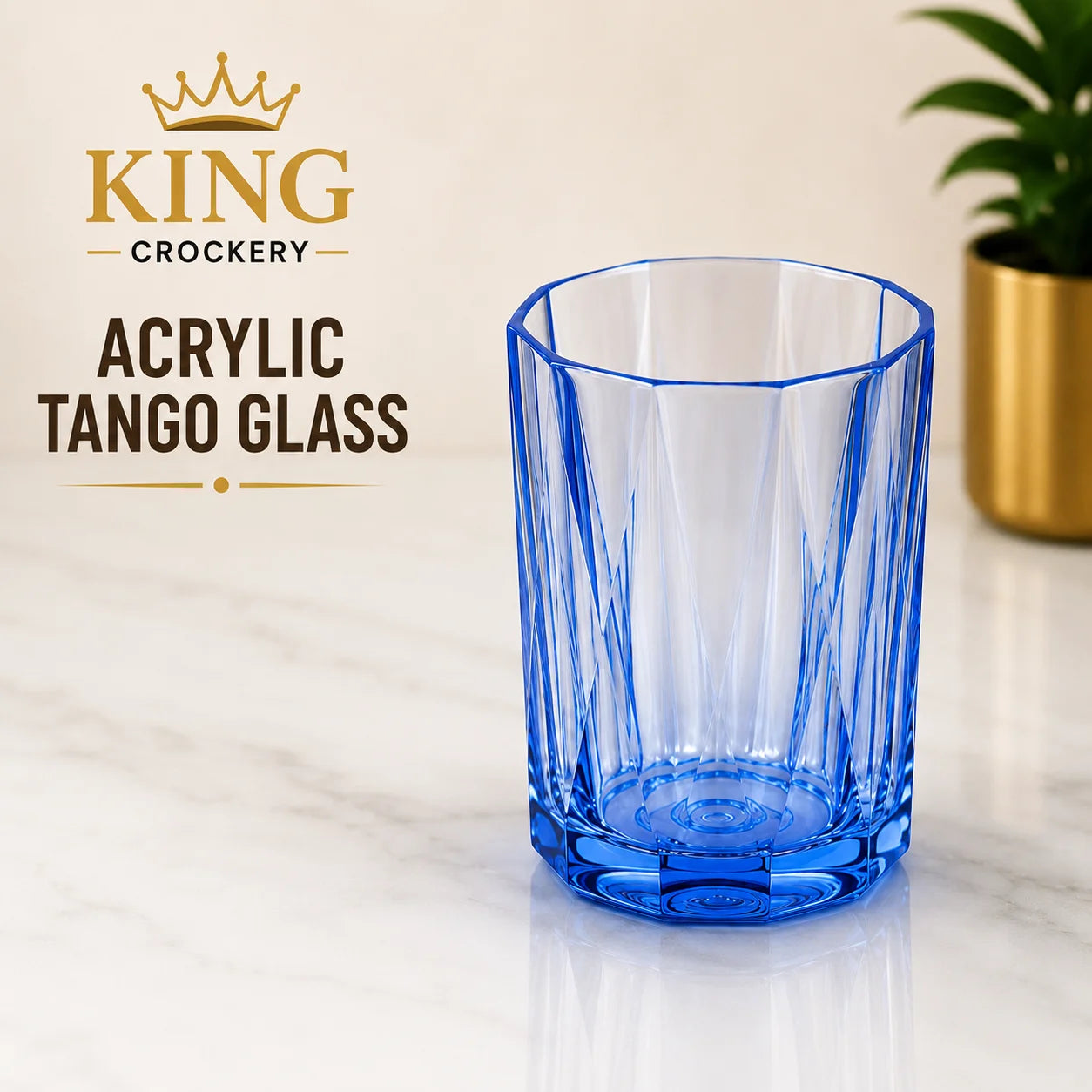Acrylic Tango Glass - 290 ml