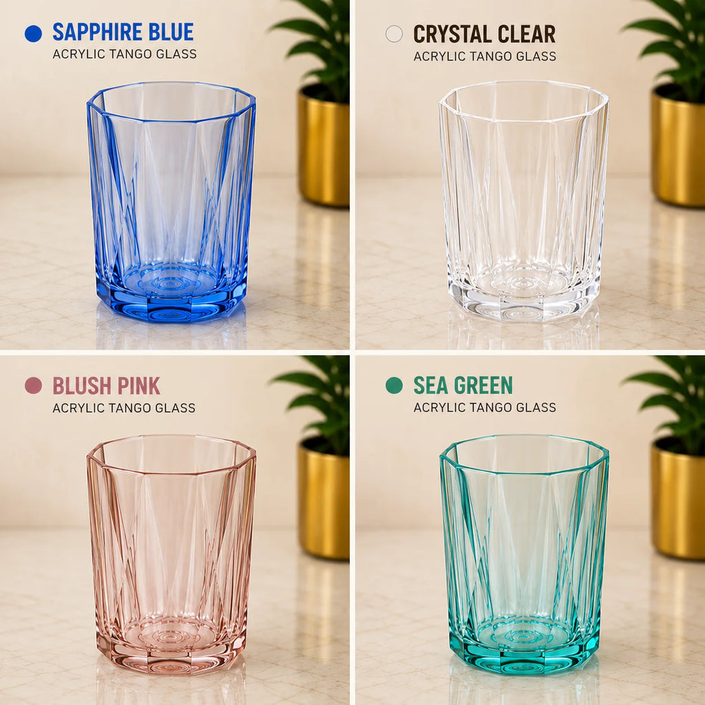 Acrylic Tango Glass - 290 ml