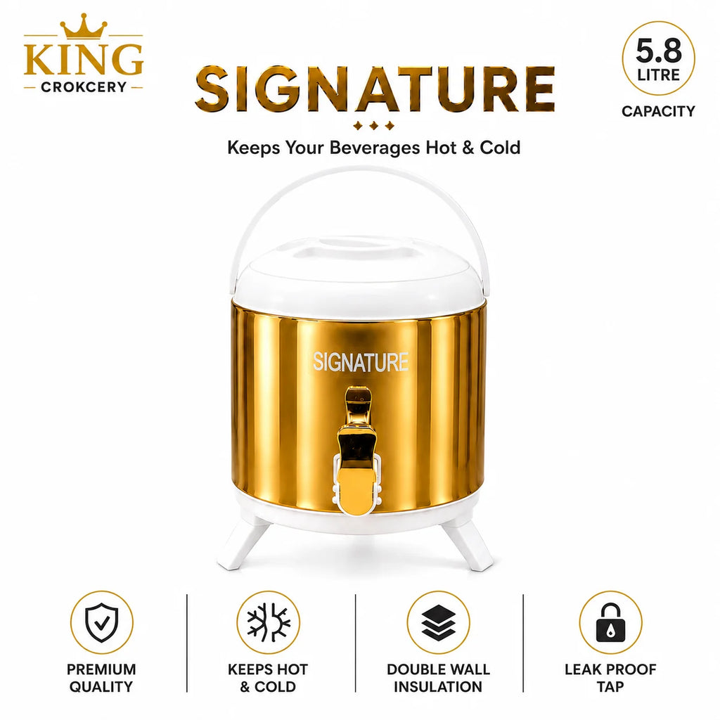 Signature Golden Cooler 5.8 Liter