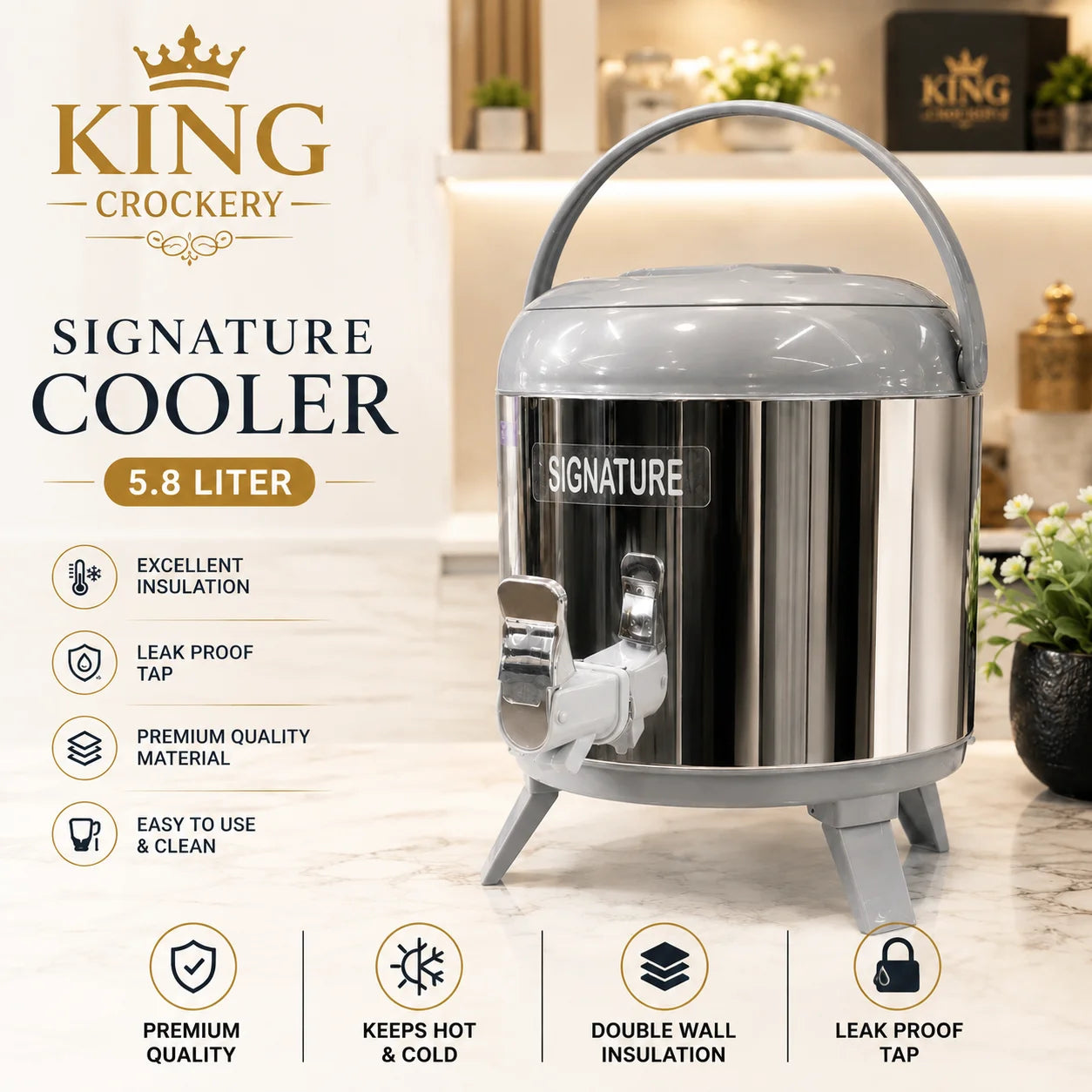 Signature Cooler 5.8 Liter