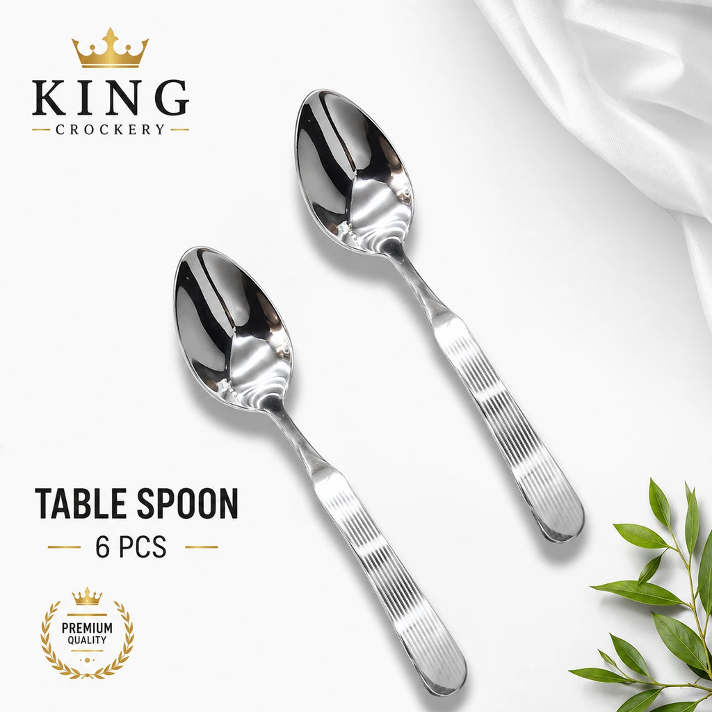 8 No Loose Stainless Steel Cutlery - 14 Gauge