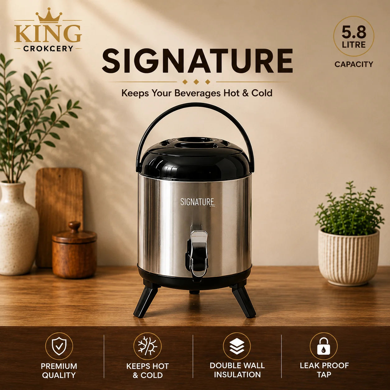 Signature Cooler 5.8 Liter