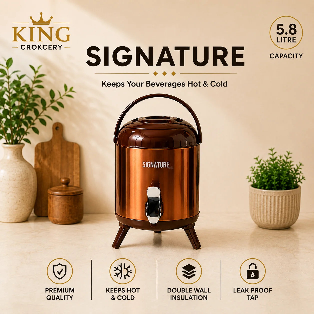 Signature Cooler 5.8 Liter