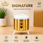 Signature Golden Cooler 5.8 Liter