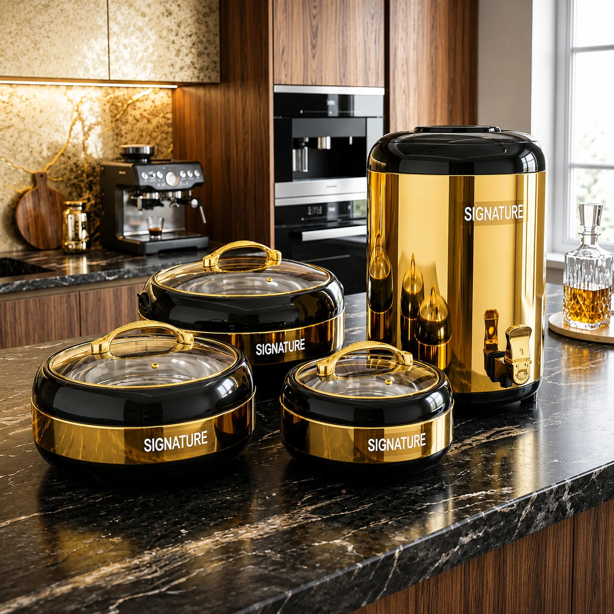Signature Golden Hotpot Gift Set 4 Pcs