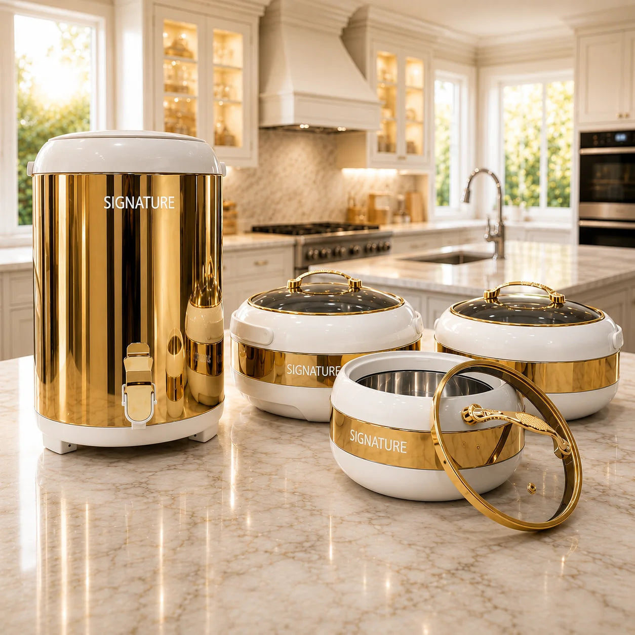 Signature Golden Hotpot Gift Set 4 Pcs