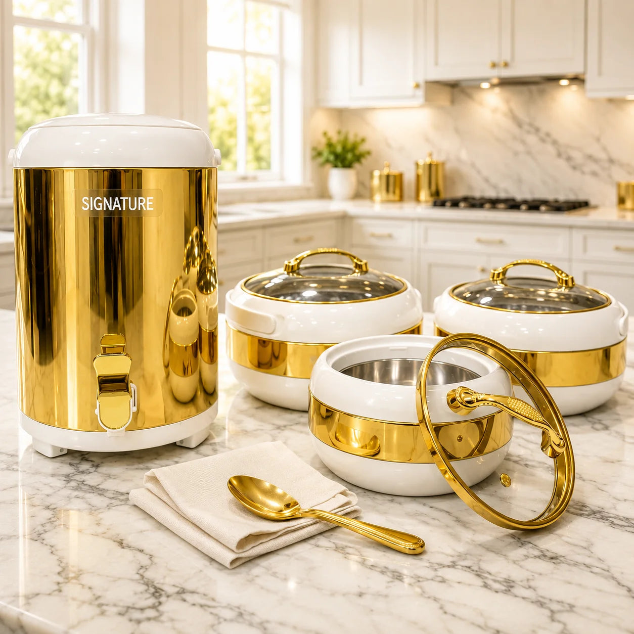 Signature Golden Hotpot Gift Set 4 Pcs