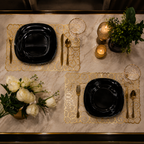 KBFQ Black Dinner Set