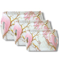 Printed Melamine Handle Tray in 3 Sizes For Serving