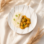 Sea Shell Double Glazed Melamine Plate