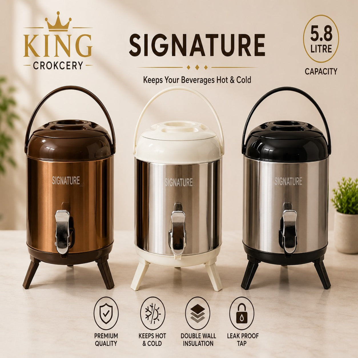 Signature Cooler 5.8 Liter