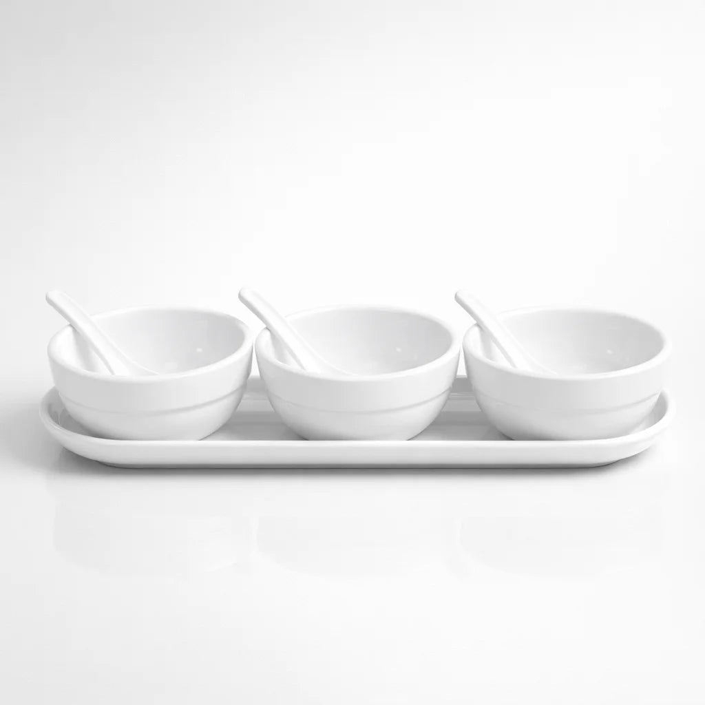 Tulip Melamine 7 Pcs Soup Set With Box