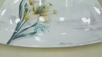 Melamine Sq Print Double Glaze Dinner Set