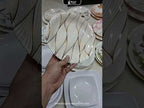 Sea Shell Double Glazed Melamine Plate