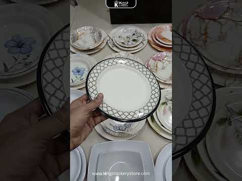 Royal Weave Double Glazed Melamine Plate