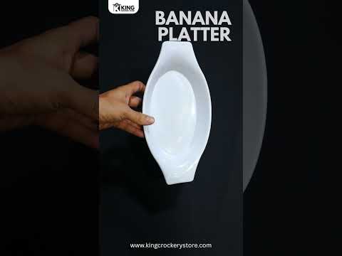 Banana Melamine Tray