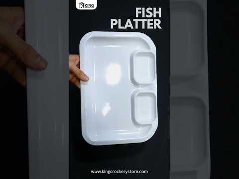 Melamine Fish Platter (1 Piece)