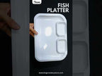 Melamine Fish Platter (1 Piece)