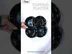 Melamine Topping 4 Section Platter (1 Piece)