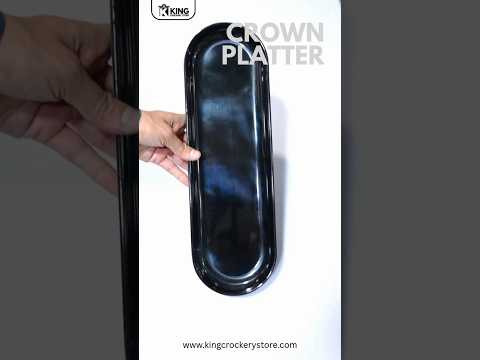 Crown Melamine Platter (1 Piece)